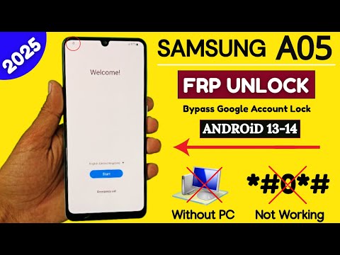 Samsung A05 Google Account Bypass - Without PC | Samsung A05 Frp Bypass Talkback Not Working