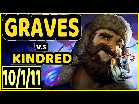 HARU (GRAVES) vs KINDRED - 10/1/11 KDA JUNGLE GAMEPLAY - KR Ranked GRANDMASTER