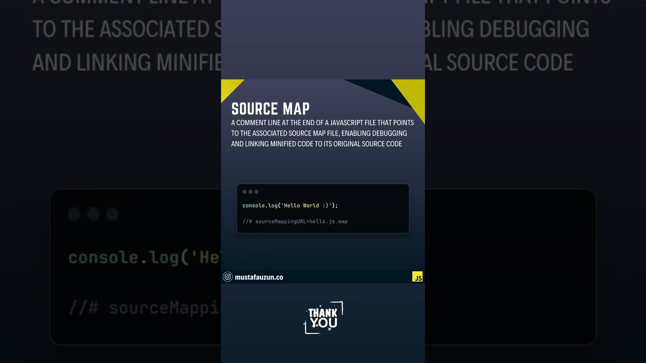 Javascript, Source Map #javascript