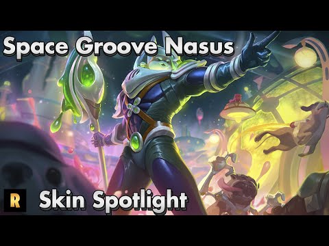 Space Groove Nasus - Skin Spotlight - Space Groove - League of Legends