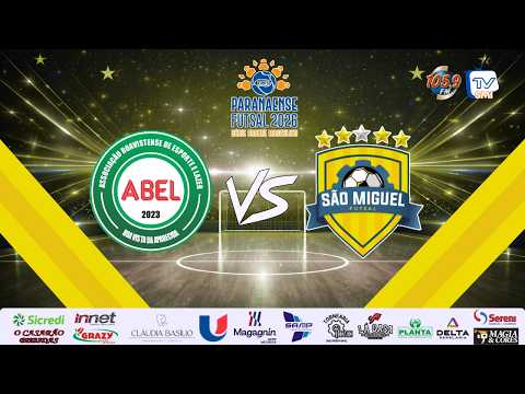 Boa Vista / Sicredi Futsal X São Miguel / Amarelinho | Paranaense | Bronze | TV São Miguel Esportes