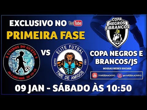 Unidos do Gueto x Elite FS - Copa Negros e Brancos/JS