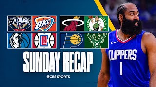 NBA Playoff Sunday Recap + Monday Lookahead: Clippers ROLL PAST Mavericks In Game 1 I CBS Sports