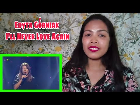Edyta Górniak I'll Never Love Again | REACTION