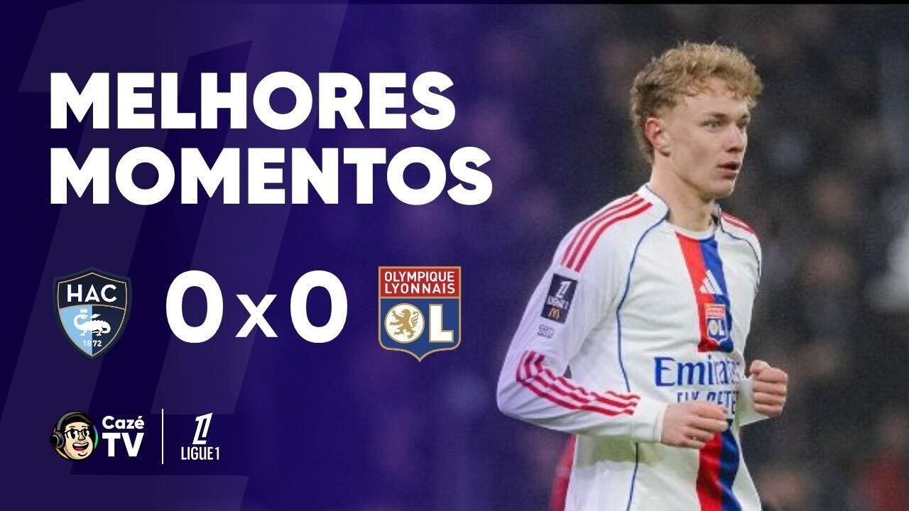 MELHORES MOMENTOS: LE HAVRE 0 X 0 LYON | LIGUE 1 2025/2026 | 26ª RODADA