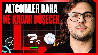 ALTCOİNLER DAHA NE KADAR DÜŞECEK? 🚨 Alım İçin Bu Seviyeleri Bekliyorum!