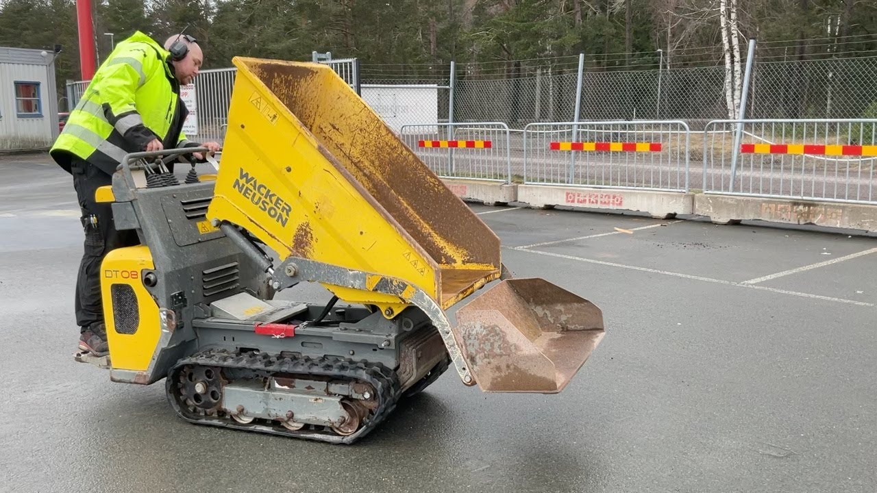 Wracker Självlastande Minidmper Wracker Newson DT 08, Jönköping, Kl