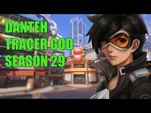 DANTEH TRACER GOD GAMEPLAY - PRO OVERWATCH SEASON 29
