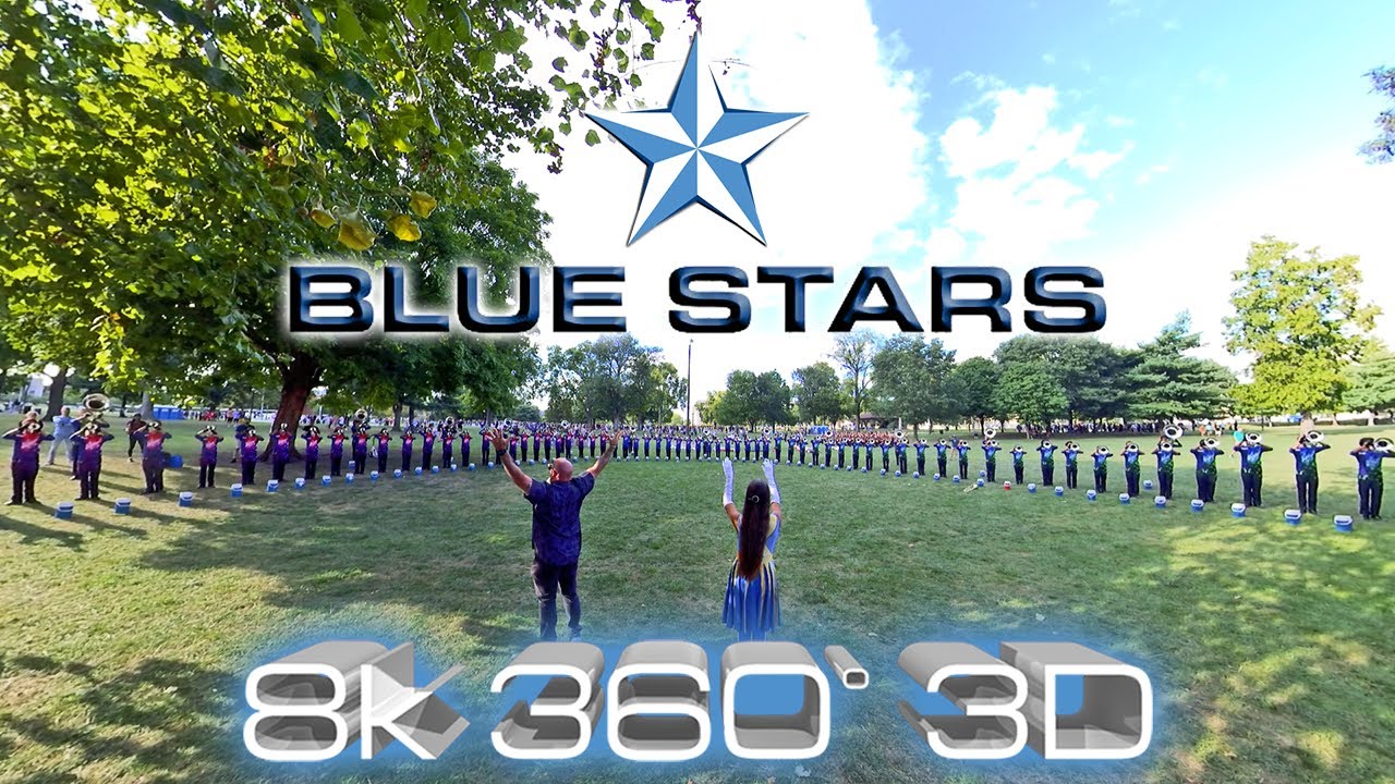2024 Blue Stars Hornline - 8k 360° 3D VR