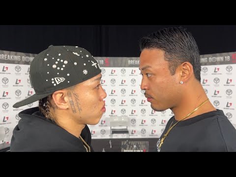 BreakingDown 18.5 前日記者会見