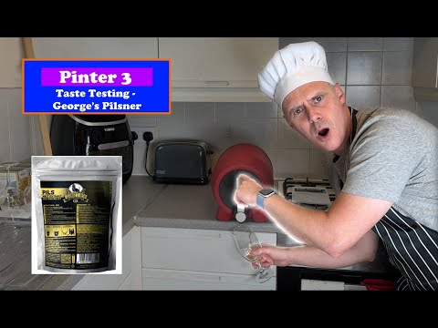 Taste Testing George's Pilsner | Crisp and Refreshing Pinter 3 Brew Review