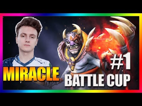 Dota 2 - Miracle [Lion] 12 min Game - Liquid Battle Cup #1