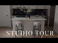 STUDIO TOUR | minimal decor, calm aesthetic, safe space, neutral home