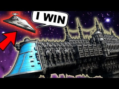 Why Star Wars ships STOMP Warhammer 40k