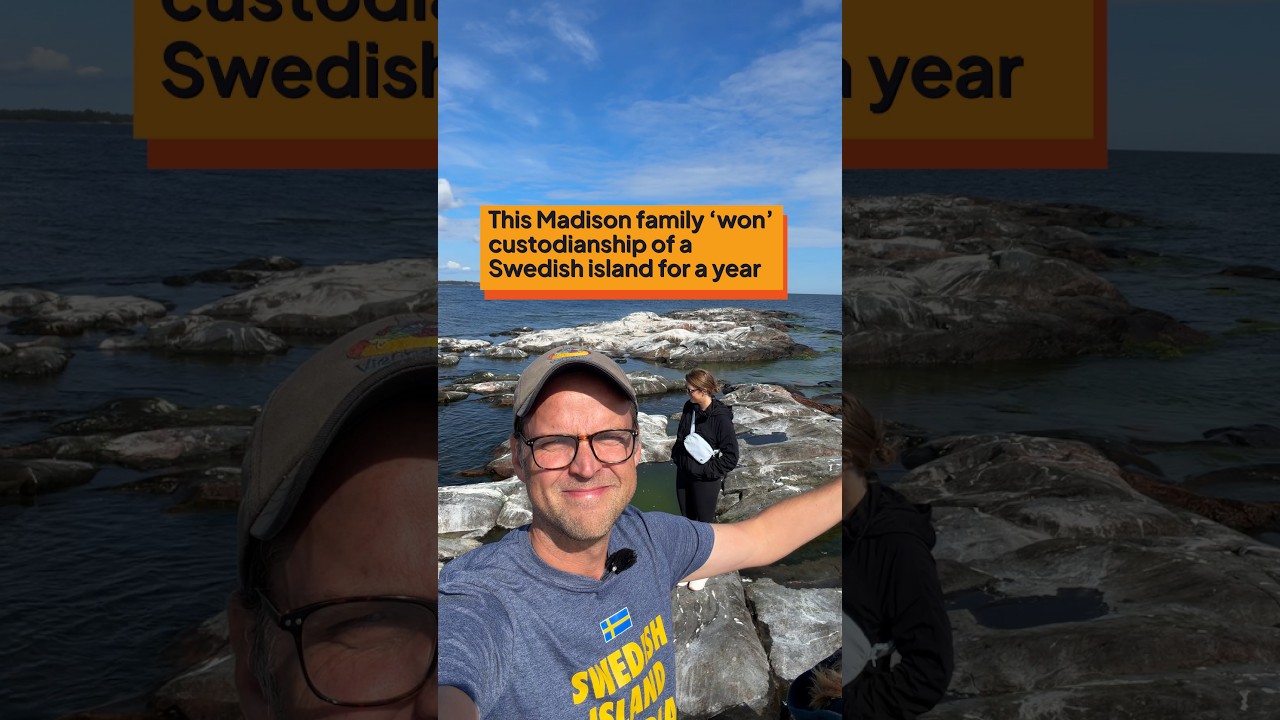 This Madison family 'won' a Swedish island