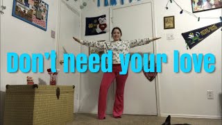 Lucas Nord - Don’t Need Your Love - Fitness with Meg
