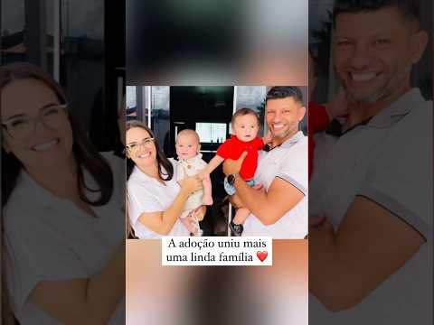 Casal adota gêmeos… O encontro foi emocionante ❤️😭