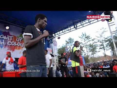 Katikati: Kuni Mbichi & Puffo Brayo (spoken word)