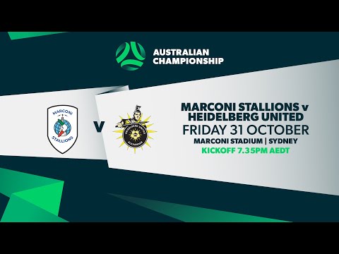 Marconi Stallions v Heidelberg United | Australian Championship