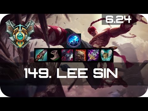 Lee Sin Jungle vs Twisted Fate Master Preseason 7 Season 7 s7 Patch 6.24 2017 Gameplay Guide Build