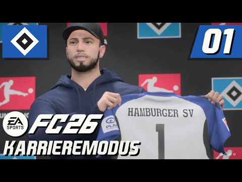 EA FC 26 HSV KARRIERE #1 ⚽ ZURÜCK IN DER BUNDESLIGA 🔥