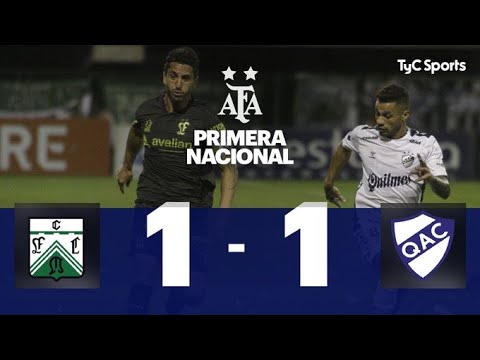 Ferro 1-1 Quilmes | Primera Nacional - Semifinales del reducido (ida)