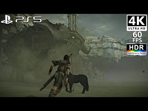 Shadow of The Colossus (PS5) The 2nd Colossus (Quadratus) Gameplay (4K ᵁᴴᴰ 60ᶠᵖˢ HDR) No Commentary