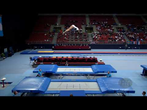 KHATSIAN Anhelina (BLR) - 2017 Trampoline Worlds, Sofia (BUL) - Qualification Trampoline Routine 2