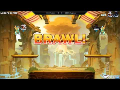 GCNI001 - MiniVessen (Teros) Vs. [BOO] Pugsyxd (Cassidy) - Losers Semis - Brawlhalla