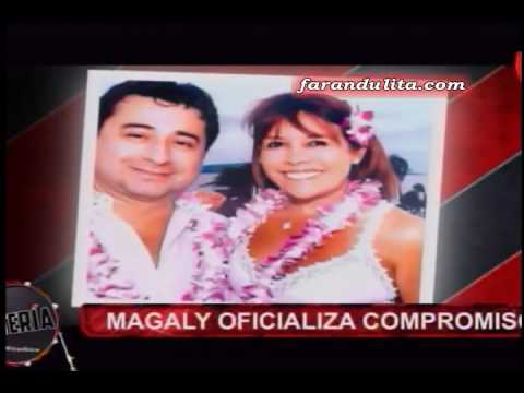 La Bateria: Magaly Medina oficializo su compromiso con el notario Alfredo Zambrano [20-06-2016]