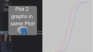 ggplot - How to Plot 2 Graphs in Same Plot in R