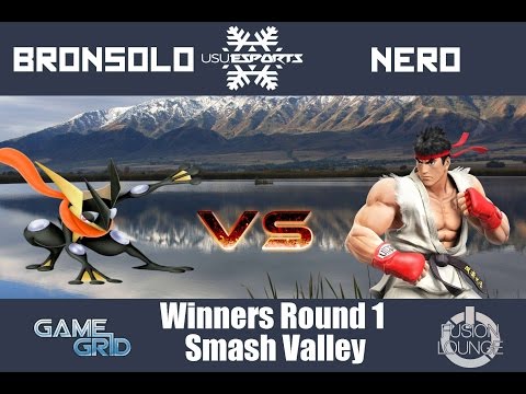 Smash Valley 1 - Nero (Ryu) VS Bronsolo (Greninja) - Winners Round 1