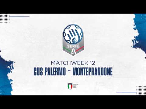 Play Serie A Silver [12^] | CUS PALERMO - MONTEPRANDONE