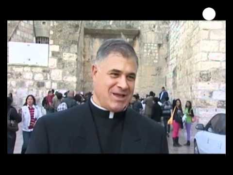 Tausende feiern Weihnachten in Bethlehem