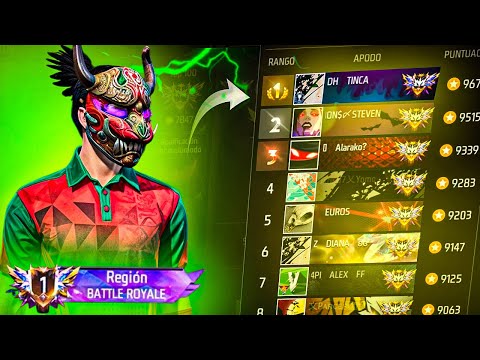 THIS IS HOW I MANAGED TO REACH GRAND MASTER AND GET INTO THE TOP 100 OF FREE FIRE😱