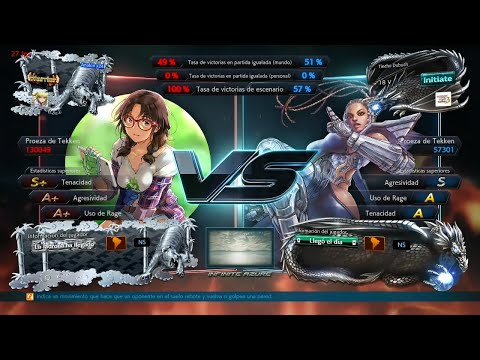 119_7 Julia ( Anakin x24 ) VS (Tincho) Master Raven - Tekken 7 ( Uchiha x24 ) Online sin Grafica