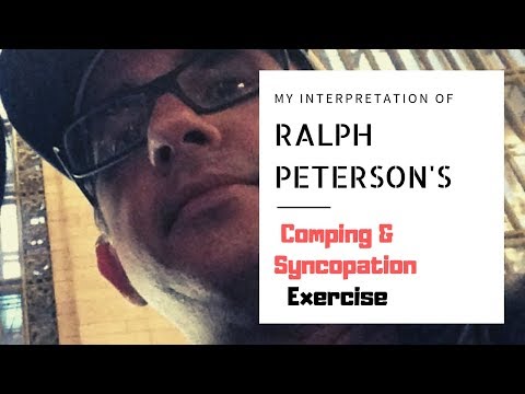 Alain Alfzo - Ralph Peterson's Comping & Syncopation Exercise.