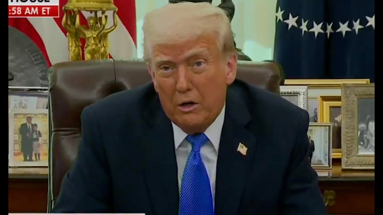 Trump FLAILS when confronted that Canada as 51st state be a BLUE state