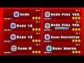 ALL DASH VERSIONS IN ONE VIDEO Geometry Dash