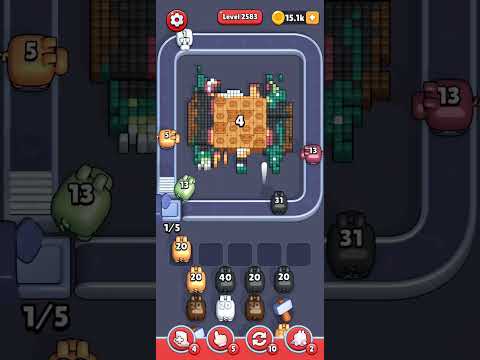Pixel Flow Level 2583 Walkthrough