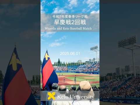 早慶戦野球2戦目 #shorts #早慶戦