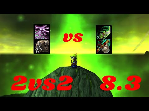 [8.3] Destruction Warlock PoV Arena Bfa  Saison 4 - 2vs2