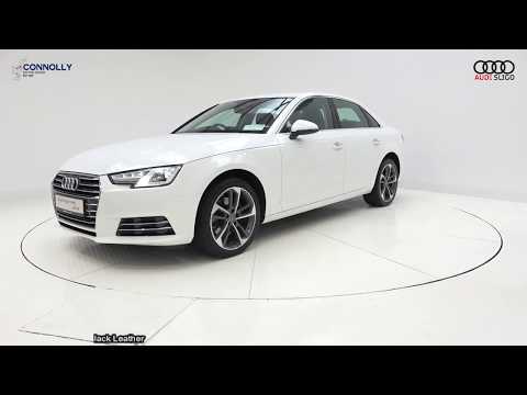 CMG AUDI SLIGO: 172D14065 Audi A4 2.0TDi SE 122BHP Edition 50 Manual Ibis White / Black Leather