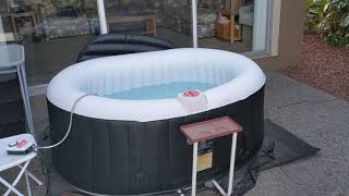 Inflatable Hot Tub Heating Hack