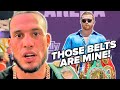 David Benavidez TO CANELO 'IM GONNA TAKE ALL YOUR BELTS!" after Charlo fight