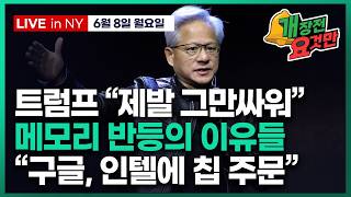 [빈난새의 개장전요것만-6월8일] 유가•금리•AI버블 걱정, 골드만 "매수 기회" | 이란 "이스라엘 공격 …