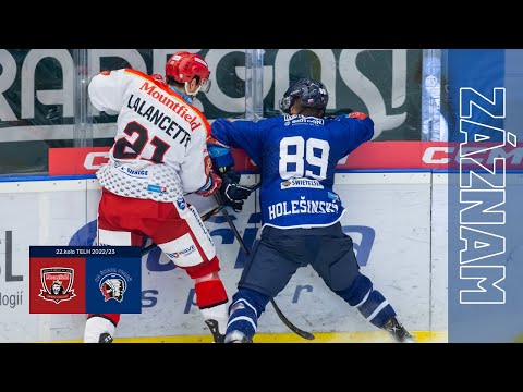 Mountfield Hradec Králové - HC Škoda Plzeň | ZÁZNAM, 22.kolo TELH 2022/23, 25.11.2022