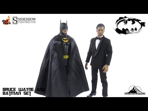 Hot Toys Batman Returns Batman and Bruce Wayne set Video Review