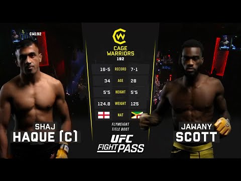 Shajidul Haque vs Jawany Scott full fight