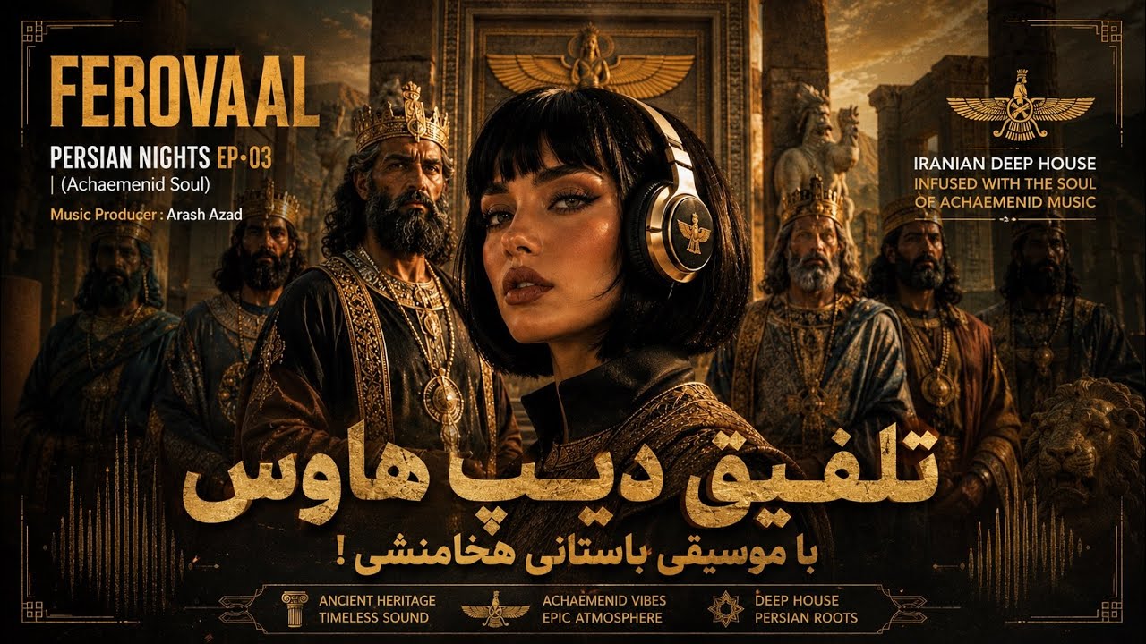 FEROVAAL - Persian Nights EP•03 (Achaemenid Soul) | تلفیق دیپ هاوس با موسیقی باستانی هخامنشی👑🔥